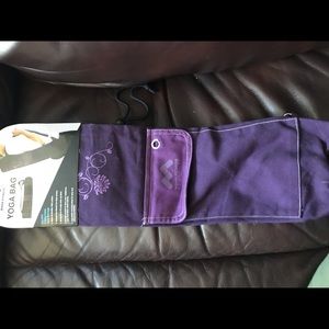 NWT Purple Yoga Mat Bag